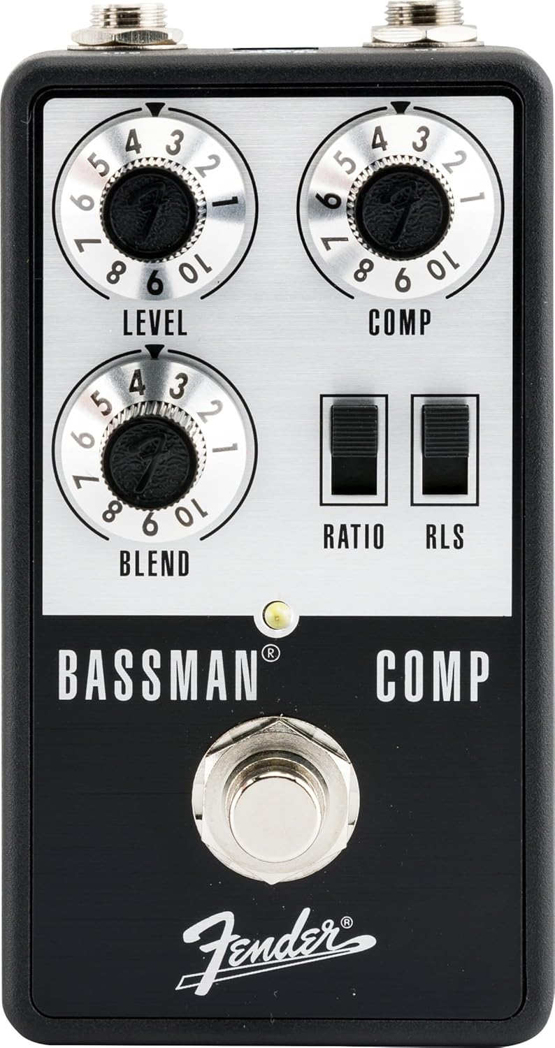 EFFEKTPEDALE FÜR BÄSSE- Fender BASSMAN COMPRESSOR